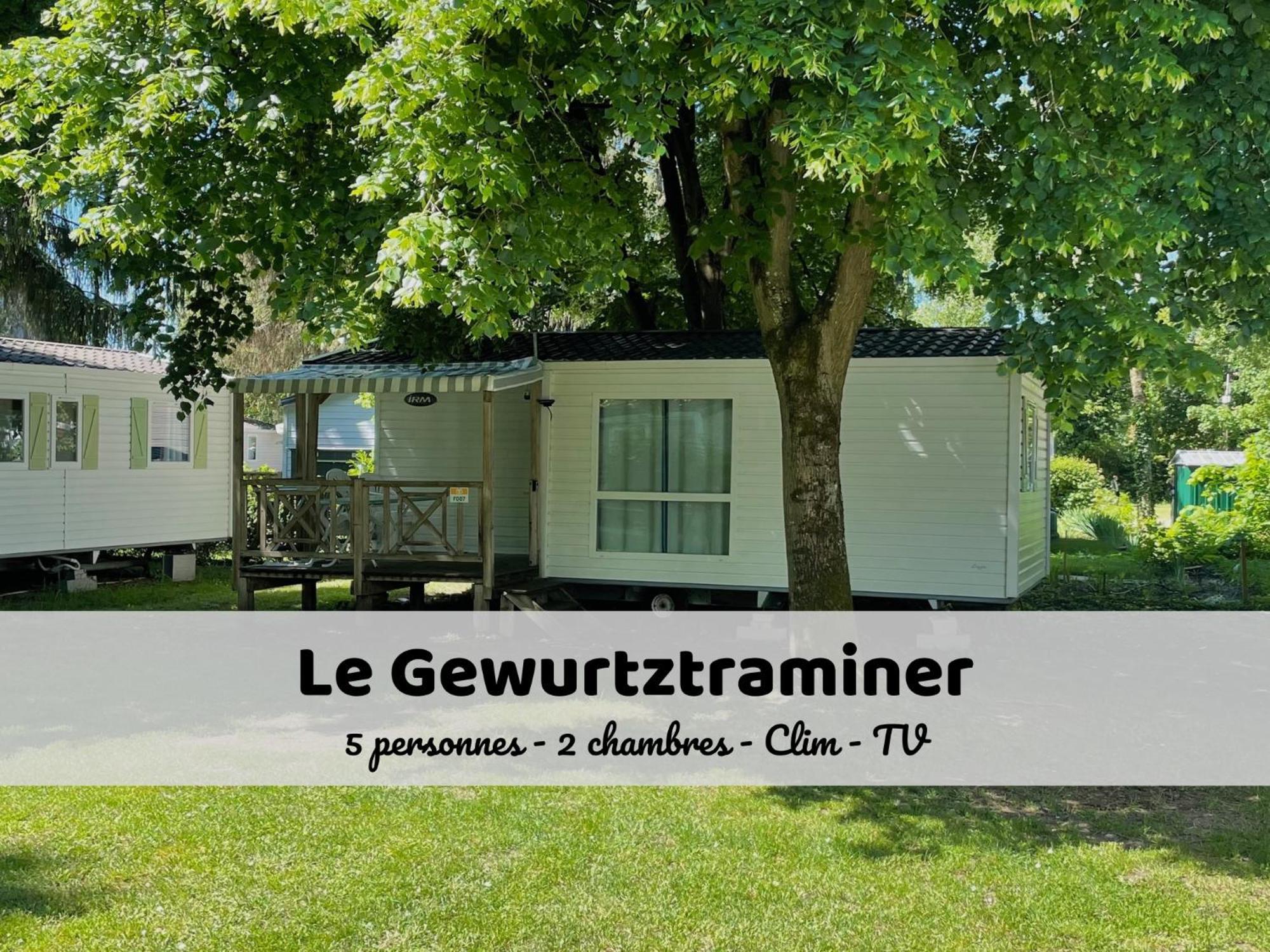 Le Gewurz - Bungalow Climatise Avec Tv Pour 5 Boofzheim Buitenkant foto